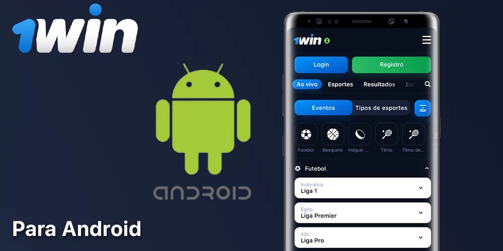 1Win aplicativos móveis para Android